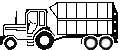 Tractor + silagewagen
