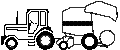 Tractor + oprolpers
