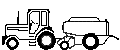 Tractor + balenpers rechthoekig