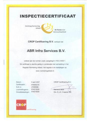ABR Infra Services B.V. uit Den Hoorn