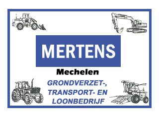 Logo Mertens Grondverzet- Transport- en Loonbedrijf B.V. Mechelen